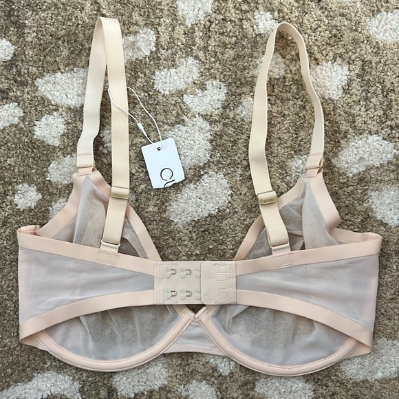CUUP the plunge mesh bra in blush size 32G - Picture 3 of 5